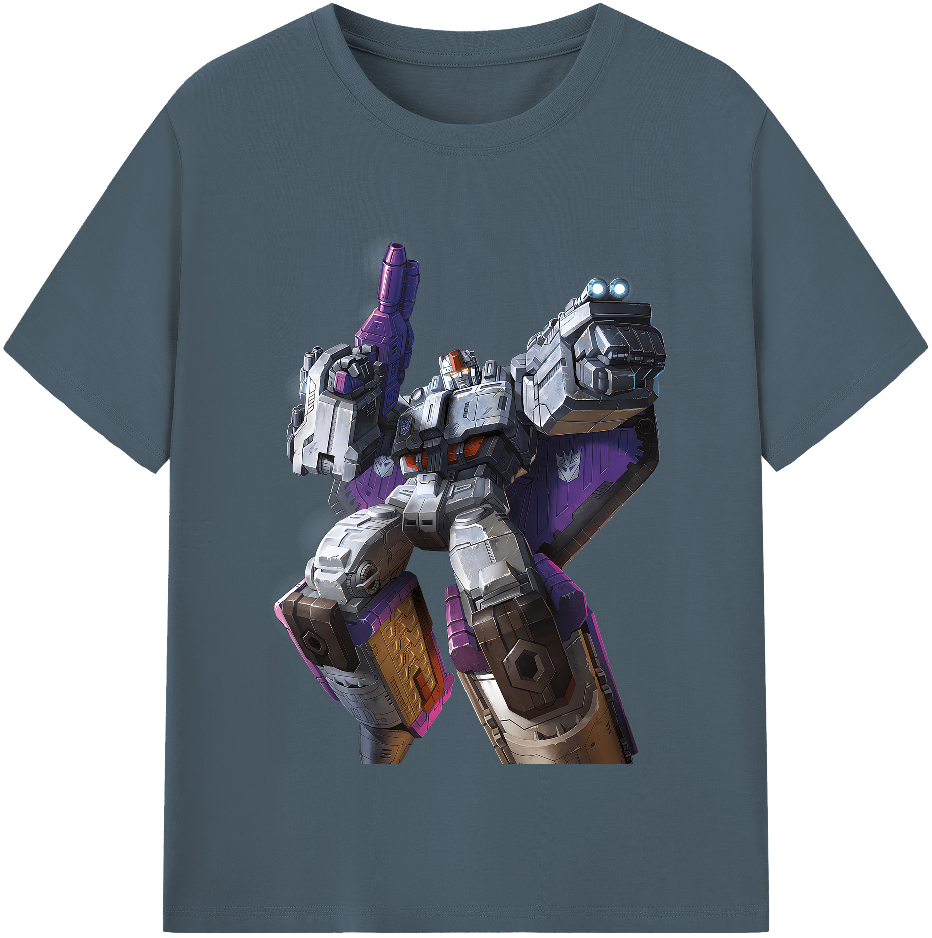 （画像用） Transformers トランスフォーマー 綿100％半袖Tシャツ（フロントプリント）